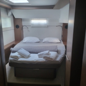 Lagoon 46 catamaran. Enjoy luxury, comfort, and freedom on the beautiful Aegean Sea.